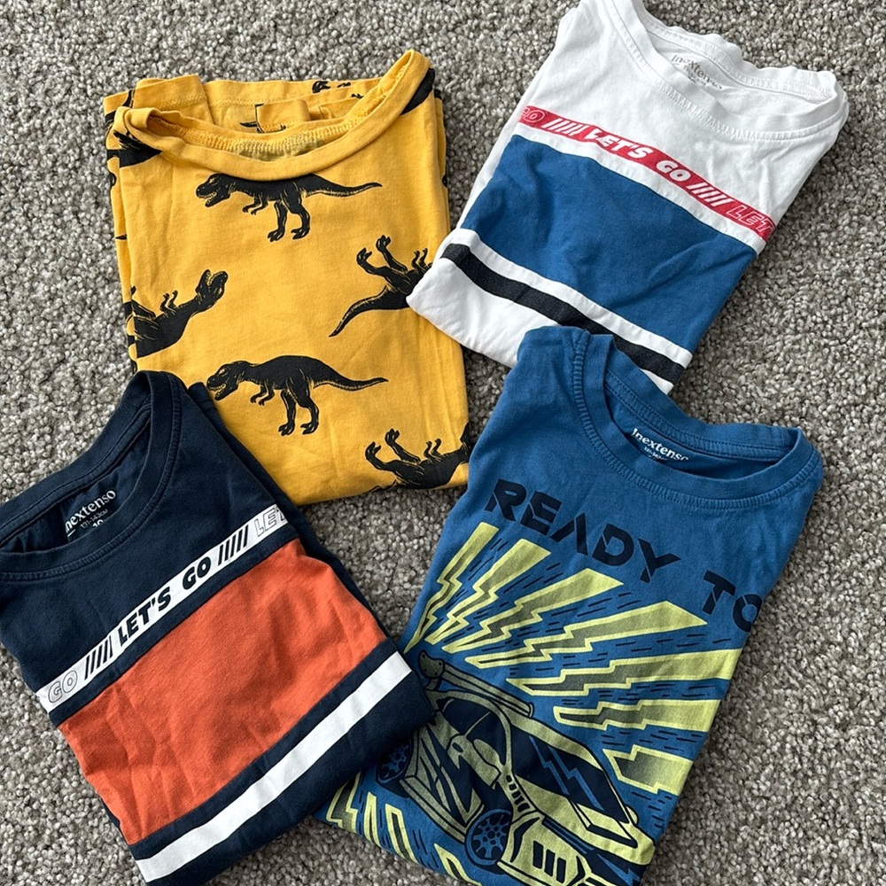 European tshirts for boys size 8-10